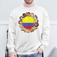 Colombian Flag Hispanic Heritage Month Colombia Kid Boy Girl Sweatshirt Gifts for Old Men
