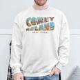Coney Island New York City Ny Retro Vintage SouvenirSweatshirt Gifts for Old Men