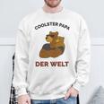 Coolster Papa Der Weltater Outfitatertag Bester Papa Sweatshirt Geschenke für alte Männer