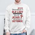 Who Is Covered By-October Sweatshirt Gifts for Old Men