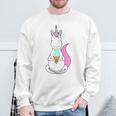 Cute Summer Unicorn Magic Ice Cream Mint & Pink S500036 Sweatshirt Gifts for Old Men