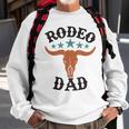 Dad 1St First Birthday Cowboy Western Rodeo Party Matching Sweatshirt Gifts for Old Men