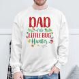Dad Of The Little Bug Hunter Family Ladybug Birthday Sweatshirt Gifts for Old Men