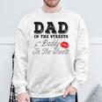 Dad In The Streets Daddy In The Sheets Geschenke Für Papa Sweatshirt Geschenke für alte Männer