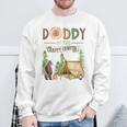 Daddy Of The Happy Camper First Birthday Camping Daddy Dada Sweatshirt Gifts for Old Men