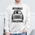 Delta Integrale Evoluzione Rally Auto White S Sweatshirt Geschenke für alte Männer