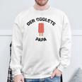 Der Coolste Papa Eis Am Stiel Lustigater Papi Sweatshirt Geschenke für alte Männer