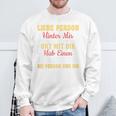 An Die Person Hinter Mir Liebe Person Hinter Mir Sweatshirt Geschenke für alte Männer