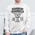 Dieses Gute Stück Ist 75 Schonend Treateln 75Th Birthday Sweatshirt Geschenke für alte Männer