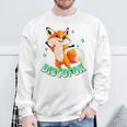 Discofox Disco Fox X Lustiger Fuchs Sonnebrille Tanzen Tanz Sweatshirt Geschenke für alte Männer