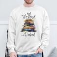 Distressed Quote My Weekend Is All Booked Reading Books Sweatshirt Gifts for Old Men