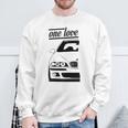 E39 5 Series With Ein Liebe Ein Leben A Love A Life Motif Sweatshirt Geschenke für alte Männer