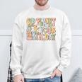 Earth Day Go Planet It's Your Earth Day Groovy Sweatshirt Gifts for Old Men