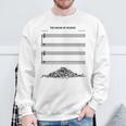 El Sonido Del Silencio Musical Divertido Camisa de entrenamiento Regalos para ancianos