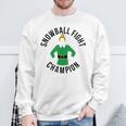 Elf Snowball Fight Champion Christmas Sweatshirt Gifts for Old Men