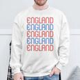 England 24 English Retro Sports Fans 2024 Vintage Classic Sweatshirt Gifts for Old Men