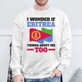 Eritrea Eritreische Flagge Sweatshirt Geschenke für alte Männer