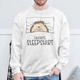 Favorite Sleep Napping Hedgehog Pajama Sweatshirt Gifts for Old Men