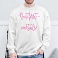 But First Cocktails Sweatshirt Gifts for Old Men