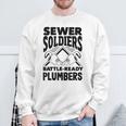 Flow Masters Plumbing Pride Professional Plumber Sweatshirt Gifts for Old Men