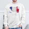 France Flag Jersey French Soccer Team French Sweatshirt Gifts for Old Men
