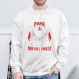 Freiwillige Feuerwehr Papa Spruchatertag Feuerwehrmann Raglan Sweatshirt Geschenke für alte Männer