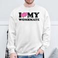 I Love My Wombmate Twin Sisters Womb Mates Sweatshirt Gifts for Old Men