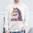 Unicorn Dad Laufey Father's Day Christmas Husband Sweatshirt Gifts for Old Men