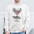 Weenies And Martinis Apparel Sweatshirt Gifts for Old Men