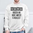 Generation X Raised On Hose Water & Neglect Gen X Sweatshirt Gifts for Old Men