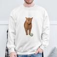I Go Meow Cat Singing Meme Sweatshirt Gifts for Old Men