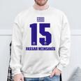 Greece Sauf Jersey Fassan Meinsakis Saufname Sweatshirt Geschenke für alte Männer