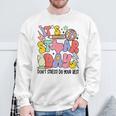 Groovy It's Staar Day Don't Stress Do Your Best Test Day Sweatshirt Gifts for Old Men