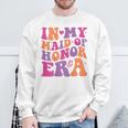 Groovy In My Maid Of Honor Era Bachelorette Party One Back Sweatshirt Gifts for Old Men
