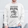 Herren Angler Fischer Cooler Papaater Forelle Hecht Sportangler Sweatshirt Geschenke für alte Männer