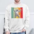 Herren Papa Bäratertag Retroater & Opa Geschenk Geburtstags Raglan Sweatshirt Geschenke für alte Männer