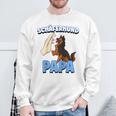 Herren Schäferhund Hund Papa Raglan Sweatshirt Geschenke für alte Männer