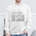 Herrenatertagsgeschenk Papa &Ater Atertag Spruch Raglan Sweatshirt Geschenke für alte Männer