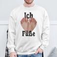 Ich Liebe Füße Lustiges Sweatshirt Geschenke für alte Männer