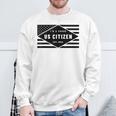 I'm A Proud Us Citizen Est 2024 Us Flag Sweatshirt Gifts for Old Men
