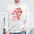 Inappropriate Christmas Santa Claus I Love Going Down Sweatshirt Gifts for Old Men