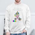 Installing Muscles Unicorn Weightlifting Sweatshirt Gifts for Old Men