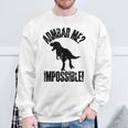 Jiu-JitsuRex Armbar Me Bjj Dinosaur Humor Sweatshirt Gifts for Old Men