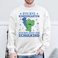 Kinder Bye Kindergarten Ich Bin Jetzt Ein Schulkind Frog Sweatshirt Geschenke für alte Männer