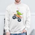 Kinder Geburtstag 6 Jahre Dinosaurier Monster Truck Jungen Mädchen Sweatshirt Geschenke für alte Männer
