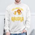 Kinder Ich Werde Ein Große Bruder 2024 Lion Big Brother 2024 Sweatshirt Geschenke für alte Männer