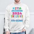 Kinder Kita Abgänger 2024 Eine Legendeerlässt Das Kita Gelände Sweatshirt Geschenke für alte Männer