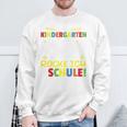 Kindergarten Abschied Jetzt Rocke Ich Die Schule Kindergarten Farewell Sweatshirt Geschenke für alte Männer