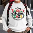 King Family Name Christmas Matching Surname Xmas Sweatshirt Gifts for Old Men