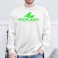 Koloa Surf Classic Wave Green Logo Sweatshirt Gifts for Old Men